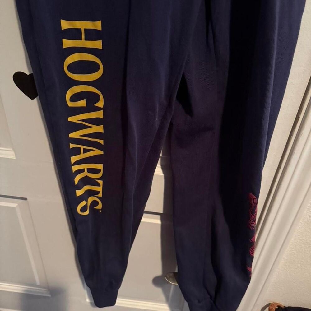 Harry-potter Women's Navy and Blue Joggers-tracksuits